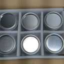 WELLIFE 6 Pcs Wide Mouth Mason Jars 32 OZ, Large Mason Jars for Food Storage, Overnight Oats, Honey, Sauces, Meal Prep, Salad, Yogurt