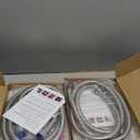 Handheld Bidet Sprayer for Toilet - Stainless Steel Portable Bathroom Bidet Jet Sprayer Set with Water Pressure Control - Cloth Diaper Sprayer for Baby Feminine Wash, Wall or Toilet Mount (2pcs)