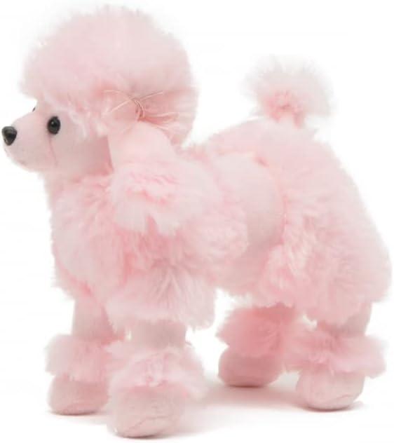 Unipak 2833PPK Gibbles Pink Poodle Plush, 7-inch Height, 2 Pack