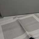 Non Slip Bath Mat, Rubber Backing Ultra Thin Bathroom Rugs Fit Under Door Quick Dry Super Absorbent Washable Bath Rug Shower Mat for Bathroom Floor Bathtub Shower Sink, Easy Care Gray 20"x 32"