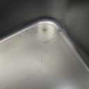 Amibud Low Entry Stainless Steel Cat Litter Box for Kittens, Metal Kitty Shallow Litter Box, Easy Access Kitty Litter Pan Tray, Easy Cleaning -17.72'' Lx 13.78'' W x 2.76'' H