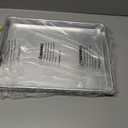 Commercial Quality Baking Sheet Pan Set, Natural Aluminum Cookie Sheet, Umite Chef Warp Resistant Baker's Half Sheet Pan, Large Thick Cookie Tray Pans for Baking, Roasting(2 Pack, 18X13In)