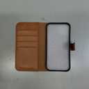 TUCCH Wallet Case for iPhone 13, [RFID Blocking] Card Slots Holder Stand [Shockproof TPU Interior Case] PU Leather Magnetic Protective Flip Cover Compatible with iPhone 13 6.1" 2021, Textured Brown