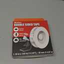 Extra Large Double Sided Tape Heavy Duty Removable 1.18 Inch x 160 Inch, Clear & Tough Nano Tape, Multipurpose Mounting Tape Picture Hanging Strips Adhesive for Poster Carpet