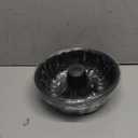 KITESSENSU 9 inch Non-Stick Cake Pans, 12 Cups Premium Fluted Pans for baking, Heavy Duty Carbon Steel Tube Baking Mold, Gray