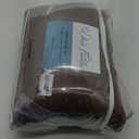 Deep Brown Linen Back Tab Curtains 102 Inches Long 2 Panels Set for High Windows -Rustic Hooks Belt Pinch Pleated Look Easy Sliding Curtains Pocket Light Filtering Semi Privacy Drapes 52x102 Length