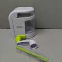 Spiralizer Vegetable Slicer (4-in-1 Rotating Blades) Heavy Duty Veggie Spiralizer with Strong Suction Cup, Zucchini Spiral Noodle/Zoodle/Spaghetti/Pasta Maker (Recipe Book and Cleaning Brush)