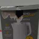 West Bend Timeless 1.5-Liter Electric Water Kettle - White/Gold