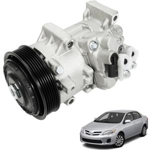 LEAPTREND 8831002710 Air Conditioning Compressor with Clutch 12V AC A/C Compressor Compatible with Toyota Corolla 1.8L 2011 2012 2013 Matrix 1.8L 2013 Replace 178322 8831002711