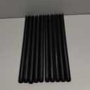 10 Pack 1/2 Inches x 14 Inches Black Malleable Steel Nipples Fitting, DIY Steampunk Industrial Vintage Style.