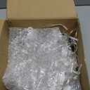 SoulBay Christmas Snowflake Lights with Remote, 84 LED 7.9FT Battery Operated Large Lighted String Lights with 5 Drops, Indoor Outdoor Hanging Decorations for Home Party Porch Holidays Window