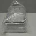 Animacyn ABS Electrical Junction Box, Ventilated Design, Cable Grommets, IP65 Waterproof Enclosure, Indoor/Outdoor Use with Mounting Panel. (Clear Cover, 11"x7.4"x5.5")