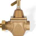 1/2 in Bronze Tubular High Capacity Boiler Feed Water Pressure Regulator, Replacement for Watts 1156F, B1156F, S1156F