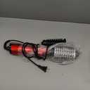 3-in-1 Hot Air Styler and Rotating Hair Dryer, Spin Hair Dryer Brush with 2 Interchangeable Brush, Anti-frizz Hot Air Spin Brush Set for Straightening, Drying, and Curling (Red)