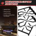 WB31X27151 Center Grate Replacement for GE Stove Parts WB31X24736 Cast Iron Range Grate General Electric Gas Range Grate Cast Iron Surface Burner Grate GE Cooktop Parts Stove Top Grate