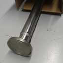Ivilon Tension Curtain Rod - Spring Tension Rod for Windows or Shower, 24 to 36 Inch. Satin Nickel