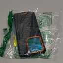 Qinmay Phone Case for Motorola Moto G Stylus 5G 2025 Case with HD Screen Protector, Heavy Duty Shockproof & Cover Phone Case for Moto G Stylus 2025, BlackOrange