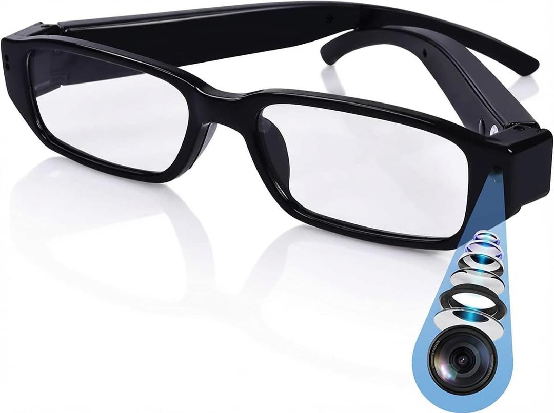 Limiete Y2K Spy Glasses  1080p HD Hidden Camera Glasses/No WiFi Needed / 32GB Micro SD Included / 38g Featherlight Frame / 95-Minute Recording/Plug-and-Play USB 2-in-1 Reader/English Manual