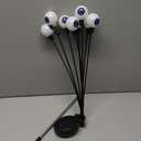 Solar-powered String Lights Eye Lamp Halloween Floor Outlet