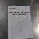 Muzata 8-12FT Modular Black Side Mount Cable Railing Kit 42 Inch 4 Level Post Kit Complete Set Cable Railing System for Decks Length Adjustable with Paper User Guide (No Handrail) RWF2 BH4L