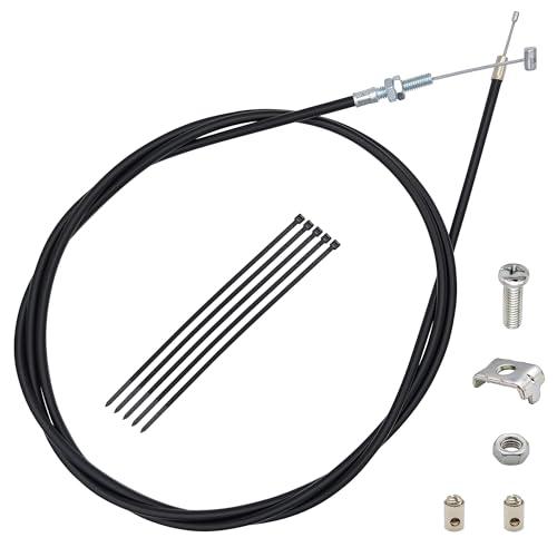YGQ 75 inch Universal Throttle Cable for 90cc 110cc 125cc 150cc 250cc Kandi GKA Black Widow Yerf Dog Go Kart Go Cart Mini Bike Gas Scooter Dirt Bike Buggy