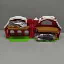 Farm Animals Toys for 1 2 3 4 5 Year Old Toddlers Girls Boys, Big Red Barn Farm Playset with Figures Animals and Tractor Toy for Kids 3-5, Educational Learning Toys, Christmas Birthday Easter Gifts