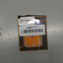 Tensea for iPhone 17 Pro Camera Lens Protector, Metal Aluminum Alloy Tempered Glass Cover Camera Screen Protector Accessories, Case Friendly (Orange)