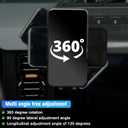 Dashboard Mobile Phone Holder for Ford Bronco, Cell Phone Mount with Tray Internal Accessories Automobile Cradles Applicable to Ford Bronco 2021 2022 2023 2/4 Doors