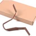 Lcojicep Fit forTesla Model 3 2017-2021 Center Control Steering Panel Decorative Frame Protection Cover Inner Trim (Pear Wood Grain)