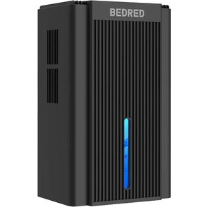 Dehumidifier, 95OZ Dehumidifier for Home 1000 Sq.Ft - Quiet with Auto Shut Off & Relaxing 7 Color Ambient Light,Ideal for Livingroom, Bedroom, Basement(Black)