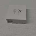 Apple AirPods 4 Wireless Earbuds, Bluetooth Headphones, Personalized Spatial Audio, Sweat and Water Resistant, USB-C Charging Case, H2 Chip, Up to 30 Hours of Battery Life, Effortless Setup for iPhone