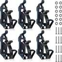 6 Pcs Shovel Holder for Truck, Metal Shovel Mounts for Roof Rack, Quick Release Axe Holder Mount Kit for Boats, Military Equipment, Axe, Wall Mounting Brackets