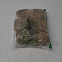 6 Rolls Burlap Garland 9 Ft Christmas Decorations Bulletin Board Border DIY Ruffled Trims for Boho Rustic Christmas Decor Classroom Farmhouse Brown