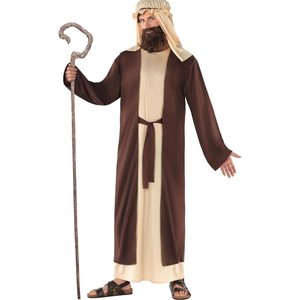 Morph Joseph Costume Men Biblical Nativity Costume Adult Shepherd Jesus Bible Outfit for Religious Events, M
