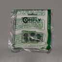 Comply TWo-220-C | Memory Foam Replacement Earbud Tips for Technics EAH-AZ100, Denon PerL Pro, Soundcore, CMF & More | Ultimate Comfort, Secure Fit, Superior Noise Isolation | Black, Medium (3 Pairs)