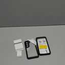 Temdan for Samsung Galaxy S23 Case,Waterproof Built-in Lens & Screen Protector[Full Body Shockproof][12 FT Military Drop Proof][Dustproof][IP68 Underwater] Case for Galaxy S23 5G 6.1-Black/Clear