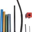 HOLDWELL Motocross & Dirt Bike Motorcycles Compact Tire Changing Tool Kit Mount Tires Without Pinching Tubes Includes 15/17/20/ 25mm Axle Sleeves Works on 16-21 inch Wheels