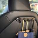 2PCS for Tesla Seat Hooks, for Tesla Model 3 Y Accessories 2025 2024 2023 2022 2021 2020 2019 2018 2017 for Model 3 Headrest Organizer Hooks Model Y Purses Hanger