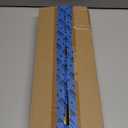 Heavy Duty Curtain Rods for Windows 66 to 120 Inches, 1 Inch Gold Curtain Rod for Bedroom, Living Room, Patio, Kitchen, Adjustable Curtains Rods with Classic Finials, Gold Finishing