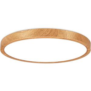 12 Inch LED Ceiling Light Fixture Flush Mount, ABS Mat., 6000K Cool White, 24W Flat Modern Round Closet Lighting Fixtures, 3200LM Low Profile Circle Ceiling Lamp for Bedroom etc.