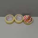 XFasten Transparent Window Weather Stripping Tape 2x30yds (3-Pack Total 90yds), No Residue Insulation Tape for Windows and Doors, Winter Window Seal (Clear)