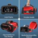 E-FAST 25A Smart Car Battery Charger, 12V/24V Automatic Automotive Battery Maintainer & Desulfator with 200s Booster Mode - Adjustable Amp Trickle Charger for Lead-Acid, AGM, Gel, LiFePO4