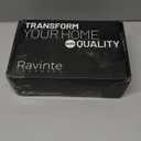 Ravinte 24 Pack | 5 Inch Cabinet Pulls Matte Black Stainless Steel Kitchen Drawer Pulls Cabinet Handles 5InchLength, 3Inch Hole Center