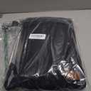 120L Foldable Collapsible Waterproof Travel Duffel Bag for Men and Women with Shoe Compartment (Black)