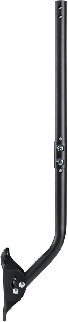 Adjustable Outdoor Antenna Mounting Pole - Universal J Pipe Mount for Antenna & Weather Station - Easy Installation, Solid Structure, Weather Proof (Diameter 1 1/4", Length 33 1/4")