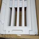 LoveTail Dog Playpen,Clear Dog Pen, Acrylic Dog Pen，Easy to Install and Remove Dog Play Pen and Kennel Playpen, Suitable for Dogs, Cats,Dog Playpen Indoor (White, 23.6 inch Height, 10 Panels)