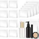 30 Pack Clear Makeup Bag Organizer Cosmetic Zipper Pouch TSA Approved Small Travel Pouches for Toiletries Transparent EVA Reusable Water-resistant Plastic Gift Bags Bulk, 5 Sizes, 6 Packs of Each (Assorted Sizes (6-11 x 5-8 x 1.5-2.8 In))