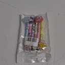 6pcs Anime Smile Acrylic Metal Clip Patch Mechanical Pencil QD-3301