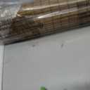UNISHADES Cordless Bamboo Roman Shades for Windows, Blinds Size (26.5" W 48" H) Colour (Highfield Teak)