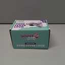 Door Lever Lock (2 Pack)  Prevents Toddlers from Opening Doors  Easy One-Hand Operation for Adults  Durable ABS with 3M Adhesive Backing  No Tools Needed for Install (White)